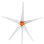 500W vindmølle Generator 12V 5-BLADE Wind Murbine Kit & MPPT