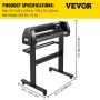 870 mm Vinyl Cutter Machine Vinyl Plotter SignCut Software for Windows