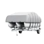Pontoon Boat Cover, 23'-24 'Vandtæt trailerbart ponton cover