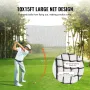 Golfnet, 3048 x 4572 mm golføvelse net, indendørs rammer net
