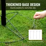 Disc Golf Basket, 24-Chains Portable Disc Golf Target Hole, Heavy Duty Steel Practice Disc Golf Target, Indoor & Outdoor Disc Go