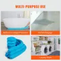 Universal Absorbent Sock Water Absorbing Snake 20 Gal 12 pcs 76 x1200 mm