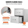 20.5 "Outdoor Kitchen / BBQ Island Rustfrit stål