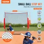 Barrikade backstop net, 7x7 ft kugle sportsbarriere netting
