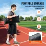 Barrikade backstop net, 7x7 ft kugle sportsbarriere netting