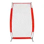 I Screen Baseball for Batting Cage, 7x4 ft Baseball & Softball Safety Screen, Body Protector Portable Batting Screen with Carry 