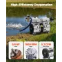 Pond Aerator, 550W Power, 5.2CFM for Up to 3 Acre 50' Lake, Pond Aeration Kit Includes 3/4 HP Compressor & Timer & Valves, Air C