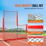 L Skærmbaseball til batting bur, 7x7 ft baseball & softball