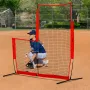 L Skærmbaseball til batting bur, 7x7 ft baseball & softball