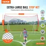 Barricade Backstop Net, 20x10 ft Ball Sports Barrier Netting, Portable Practice Equipment with Carry Bag, Protection Screen for 