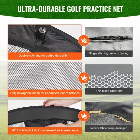 Golf Chipping Net, Pop Up Golf Practice Net, Portable Indoor