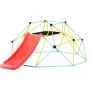Climbing Dome, 8FT Geometric Dome Climber with Slide, for Kids 3 to 9 Years Old, Jungle Gym Supports 600LBS and Easy Assembly, w