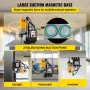 Magnetisk borepresse 12000 N Magnet Force m/6 stk HSS Annular