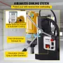 1100W Magnetic Drill Press 12000 N Magnet Force w/6 pcs HSS Annular Cutter Bits