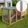 Hardware Cloth, 1/2 inch 36in x 100 ft 19 Gauge, Hot Dipped Galvanized Wire Mesh Roll, Chicken Wire Fencing, Wire Mesh for Rabbi