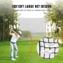 Golfnet, 10x10ft golføvelsesnet, indendørs rammer net til golf
