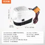 Bilge Pump, 1100GPH 12V Automatic Submersible Boat Bilge Water Pump with Float Switch, 29 mm Outlet Diameter, Small Boat Bilge P
