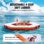 Oppustelig flydebro, Ø8,5FT oppustelig broplatform med Ø5FT