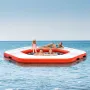 Oppustelig flydebro, Ø8,5FT oppustelig broplatform med Ø5FT