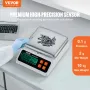 Industrial Counting Scale, 10 kg x 0.1 g, Digital Scale for Parts and Coins, g/kg/lb/oz/ct Units, Electronic Gram Scale Inventor