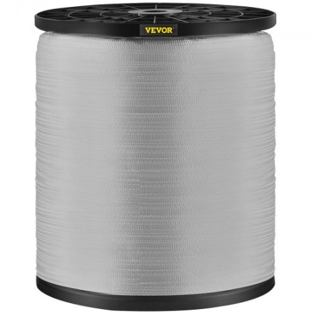 1250Lbs Polyester Pull Tape, 3153' x 1/2" Flat Tape for Wire & Cable Conduit Work Variable Functions, Flat Rope for