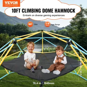 Dome Climber Hammock, Accessory for Climbing Dome, Climbing Dome Hammock Suitable for 10ft Dome Climbing, Load-Bearing 350 Pound