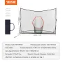 Golføvelse rammer netto, enorm 10,8x7ft golfnet, personlig