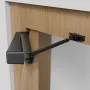 Door Closer, Automatic Door Closer Commercial or Residential Use for Door Weights 150 kg, Adjustable Size Hydraulic Buffer Door 