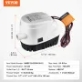 Bilge Pump, 750GPH 12V Automatic Submersible Boat Bilge Water Pump with Float Switch, 19 mm Outlet Diameter, Small Boat Bilge Pu