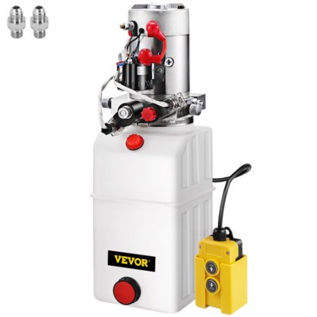 Volt 6 Quart Double Acting Hydraulic Pump Power Supply Pack Lift
