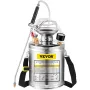 Stainless Steel Sprayer 4L Household Gardening and Floor Cleaning Sprayer, Suitable for the Current Neds of Industry, Agricultur