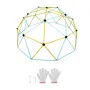 Climbing Dome, 12FT Geometric Dome Climber Play Center for Kids 3 to 10 Years Old, Jungle Gym Supports 750LBS and Easy Assembly,