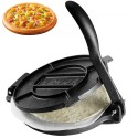 Tortilla Press, 10 Inch Tortilla and Roti Maker, Cast Iron Heavy Duty Tortilladora Press, Pre-Seasoned Pataconera Maker with