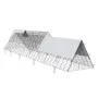 Chicken Tunnels, 287 x 78.7 x 24.2 inch(LxWxH) Chicken Tunnels for Yard, Portable Chicken Tunnels for Outside with Corner Frames