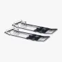 Concrete Knee Boards Stainless Steel, 28'' x 8'' Concrete Sliders, Knee Boards For Concrete, Concrete Knee Pads Pair Moving Slid