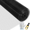 Hardware Cloth, 24" x 100\' & 1"x1" Mesh Size, Galvanized Steel Vinyl Coated 16 Gauge Chicken Wire Fencing with A Cutting "