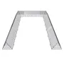 Chicken Tunnels, 236.2 x 157.5 x 24.2 inch(LxWxH) Chicken Tunnels for Yard, Portable Chicken Tunnels for Outside with Corner Fra