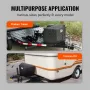 Trailer Tongue Box, Aluminium Alloy Diamond Plate Tongue Box