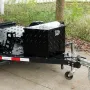 Trailer Tongue Box, Aluminum Alloy Diamond Plate Tongue Box Tool Chest, Heavy Duty Trailer Box Storage with Lock and Keys, Utili