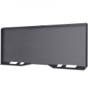 Skid Steer Mount Plate 0.31" Thick Skid Steer Attachment Plate High Quality Steel Quick Attachment Loader Plate with 3