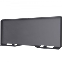 Skid Steer Mount Plate 0,31 "Tyk skiddestyringsplade Høj kvalitet Stål Hurtig fastgørelseslæsserplade med 3
