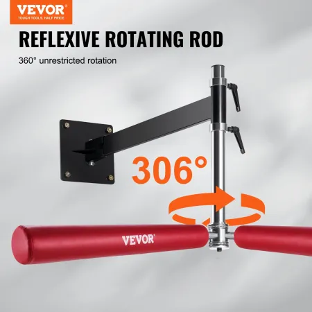Wall Mount Boxing Spinning Bar, Justerbar stansning af