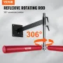 Wall Mount Boxing Spinning Bar, Justerbar stansning af