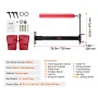 Wall Mount Boxing Spinning Bar, Justerbar stansning af
