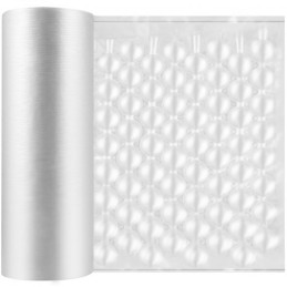 Air Cushion Film, 984Ft Length Air Pillow Bubble Bags Film, 16 Inch Width Film, Roll Bubble Bags Film for Wrap Machine