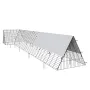 Chicken Tunnels, 157.5 x 39.4 x 24.2 inch(LxWxH) Chicken Tunnels for Yard, Portable Chicken Tunnels for Outside with Corner Fram