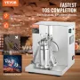 ake maker maskine 120w elektrisk mælke te ryster rustfrit stål