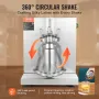 Milkshake Maker Machine, 120W Commercial Milk Tea Shaker Machine, Single Head Milk Shake Mixer Machine, 0-180s Adjustable Milksh