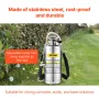 Stainless Steel Sprayer 8L Household Gardening and Floor Cleaning Sprayer, Suitable for the Current Neds of Industry, Agricultur