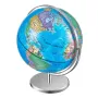 Roterende World Globe med stativ, 13 i/330,2 mm